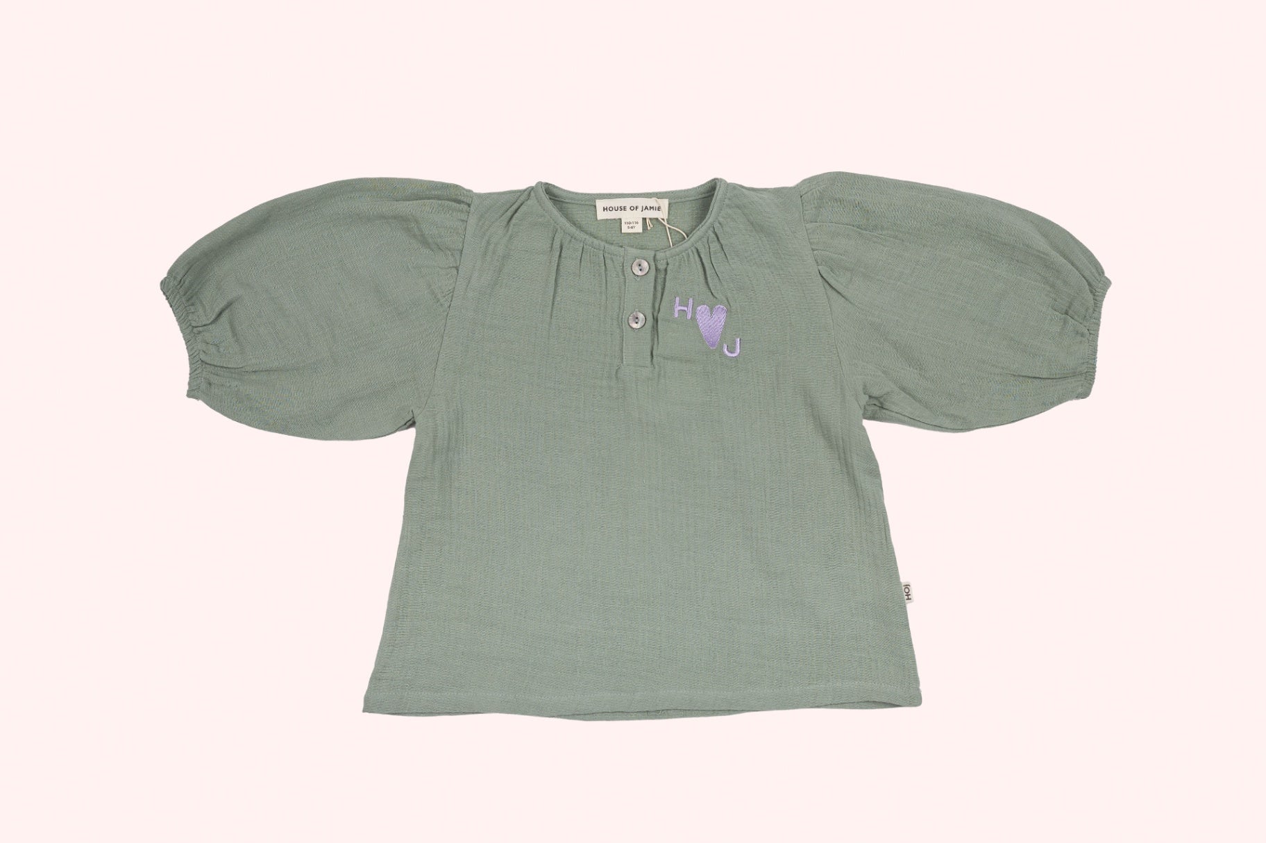 House of Jamie Blouse Green