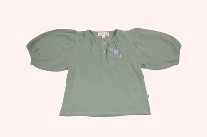 House of Jamie Blouse Green