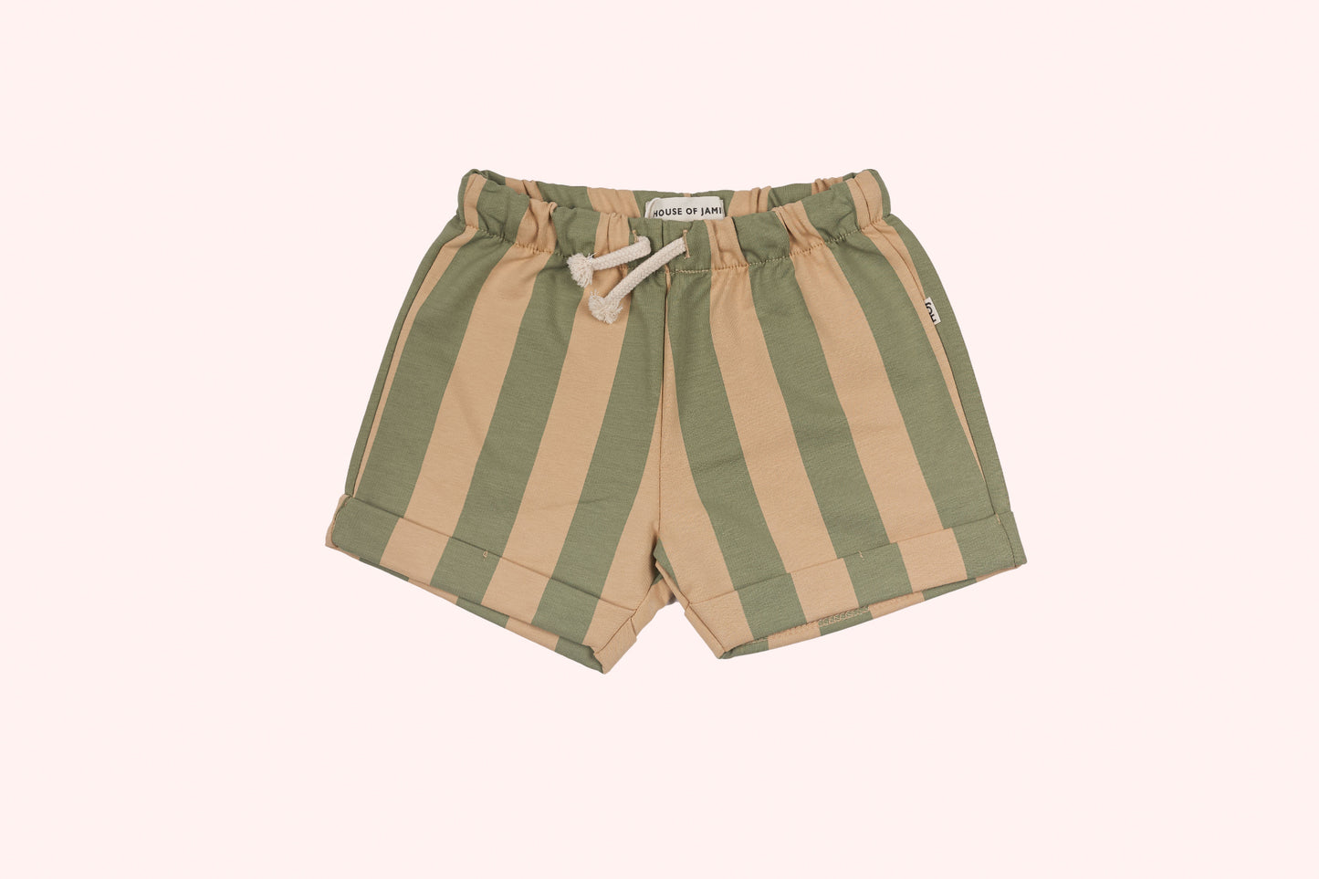 House of Jamie Shorts Beige and Green