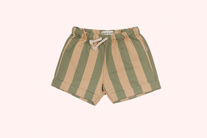 House of Jamie Shorts Beige and Green