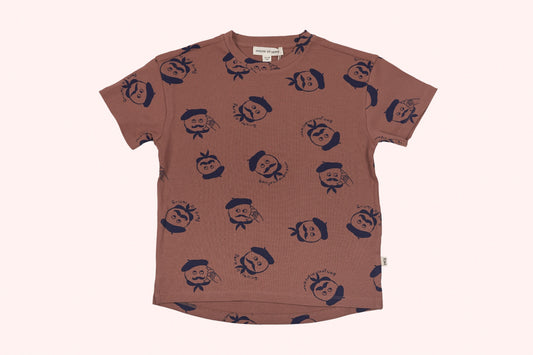 House of Jamie Tshirt Brown