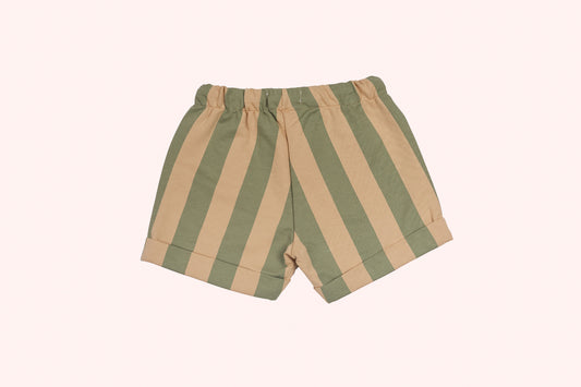 House of Jamie Shorts Beige and Green