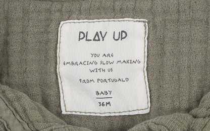 Play Up Blouse Green