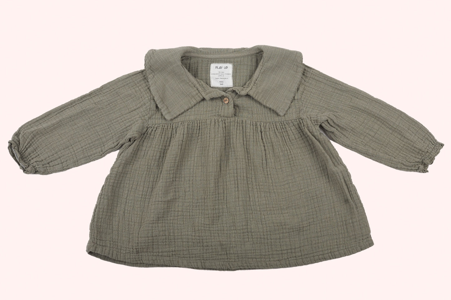 Play Up Blouse Green