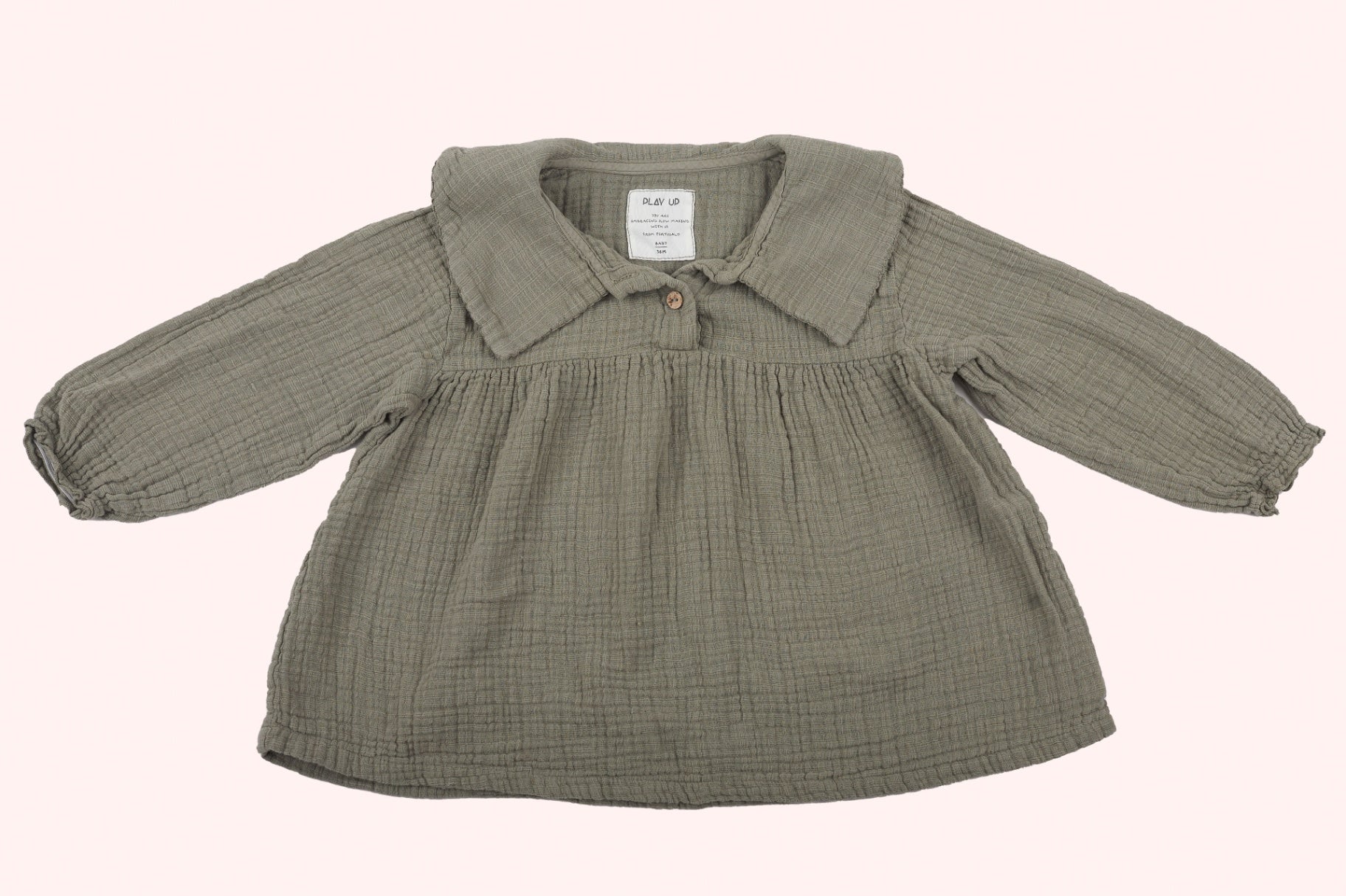 Play Up Blouse Green