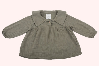 Play Up Blouse Green