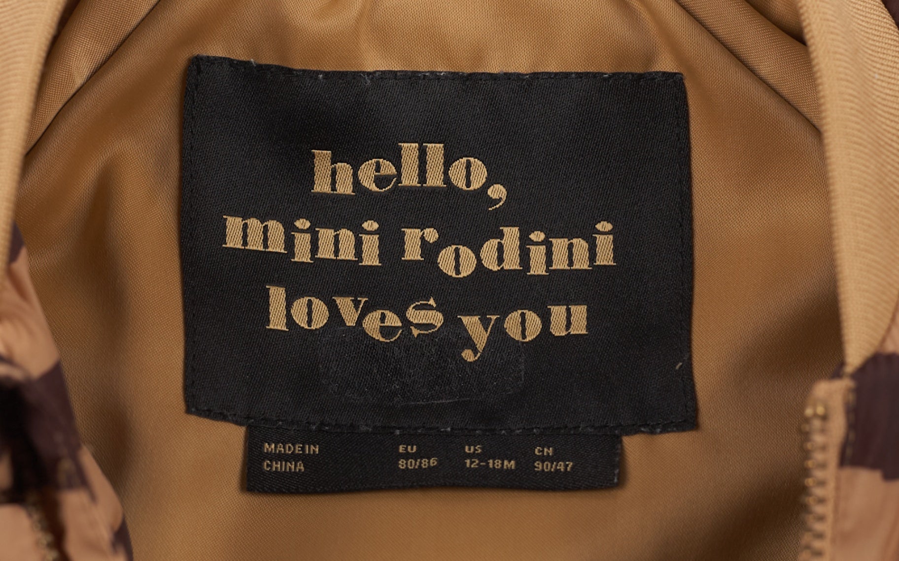 Mini Rodini Jacket Brown