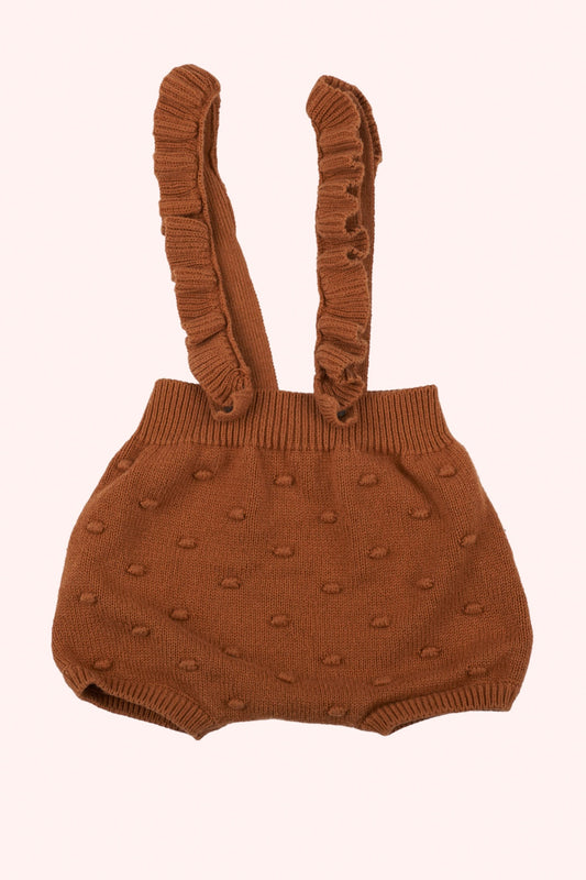 Lil' Atelier Dungarees Brown