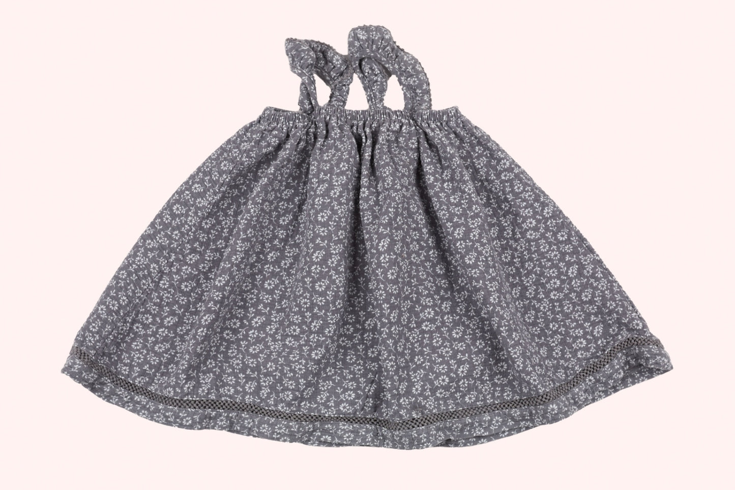Quincy Mae Dress Grey