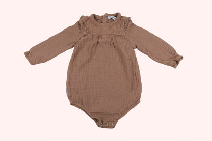 Mingo Baby Bodysuit Dusty Rose