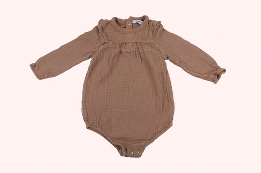 Mingo Baby Bodysuit Dusty Rose