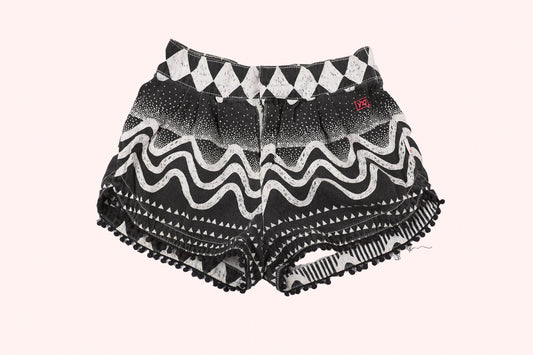 Munster Shorts 122 Black and White