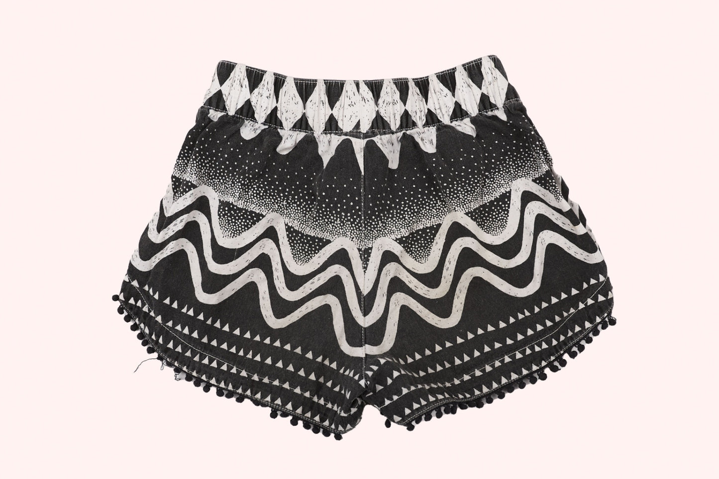 Munster Shorts 122 Black and White