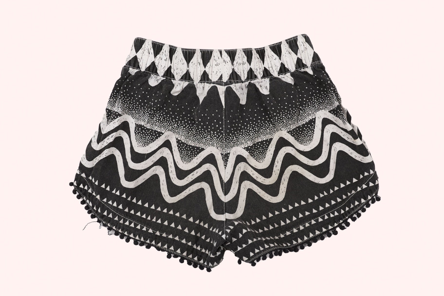 Munster Shorts 122 Black and White