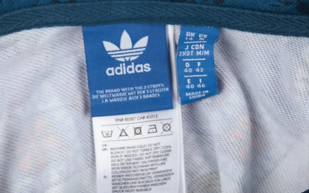 adidas Sweater White and Blue
