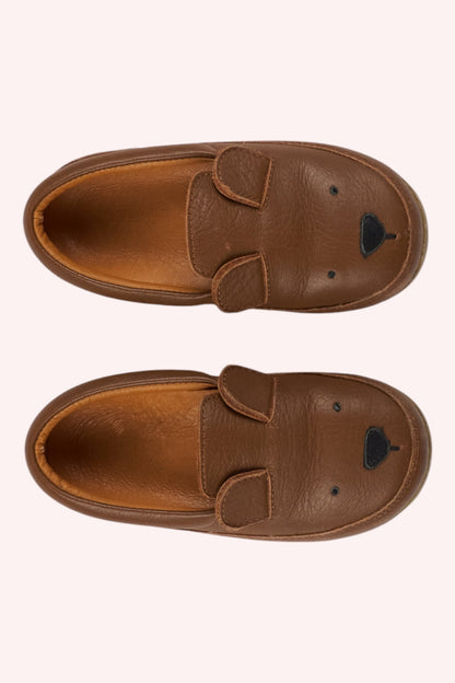 Donsje Leather Loafers 24 Brown Bear