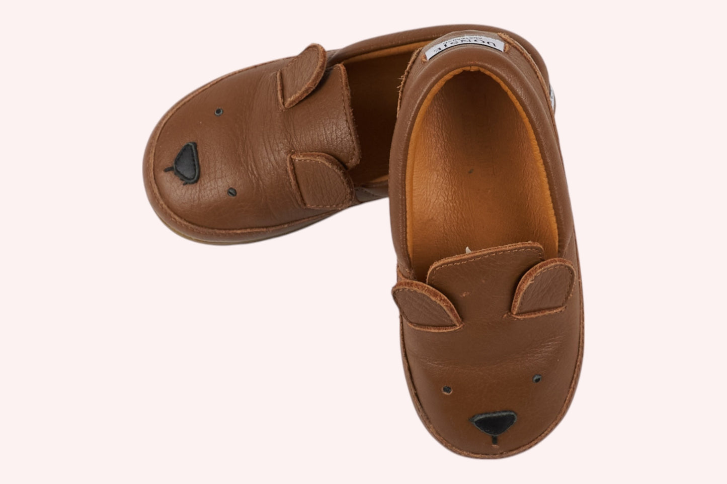 Donsje Leather Loafers 24 Brown Bear