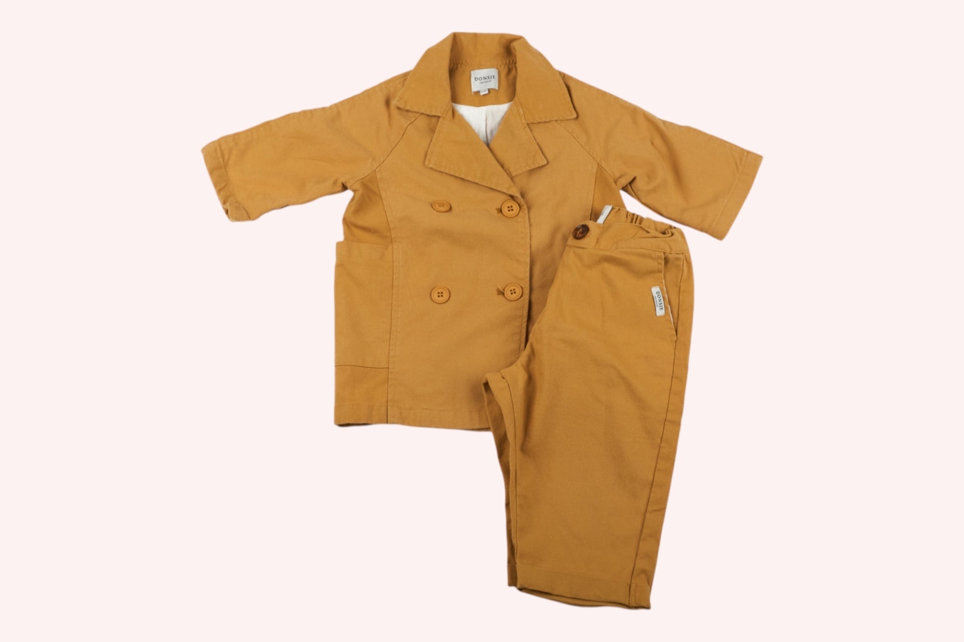 Donsje Suit 98 Mustard