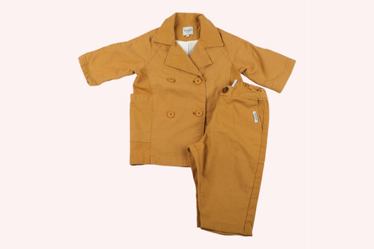 Donsje Suit 98 Mustard