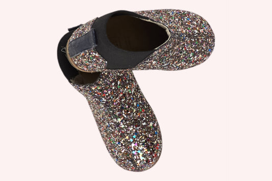 Baby Walker Ankle Boots 24 Multicolor Glitter
