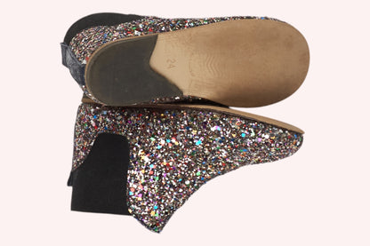 Baby Walker Ankle Boots 24 Multicolor Glitter