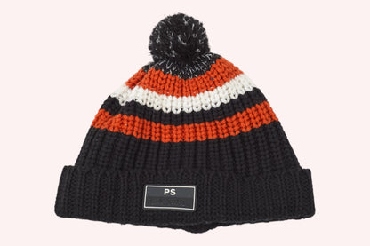 Paul Smith Wooly hat 50 Black, Orange, White