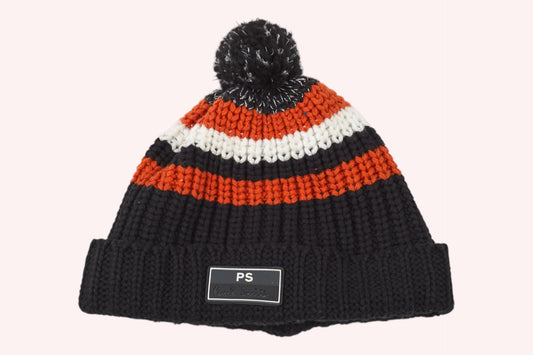 Paul Smith Wooly hat 50 Black, Orange, White