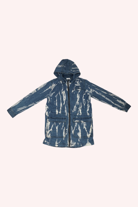 Stella McCartney Kids Jacket Blue and White