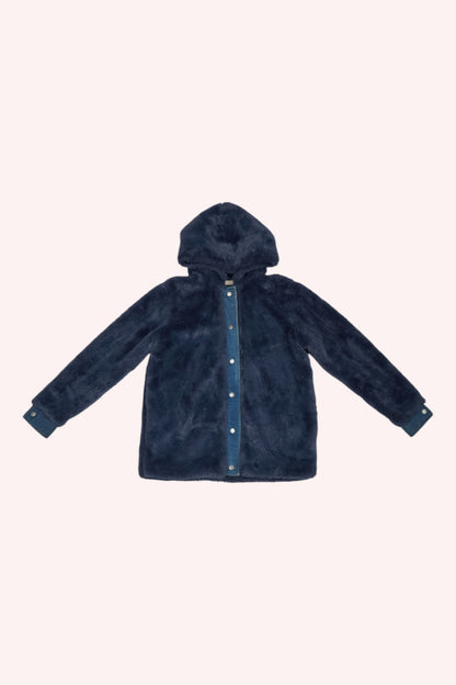 Stella McCartney Kids Winter Jacket Blue
