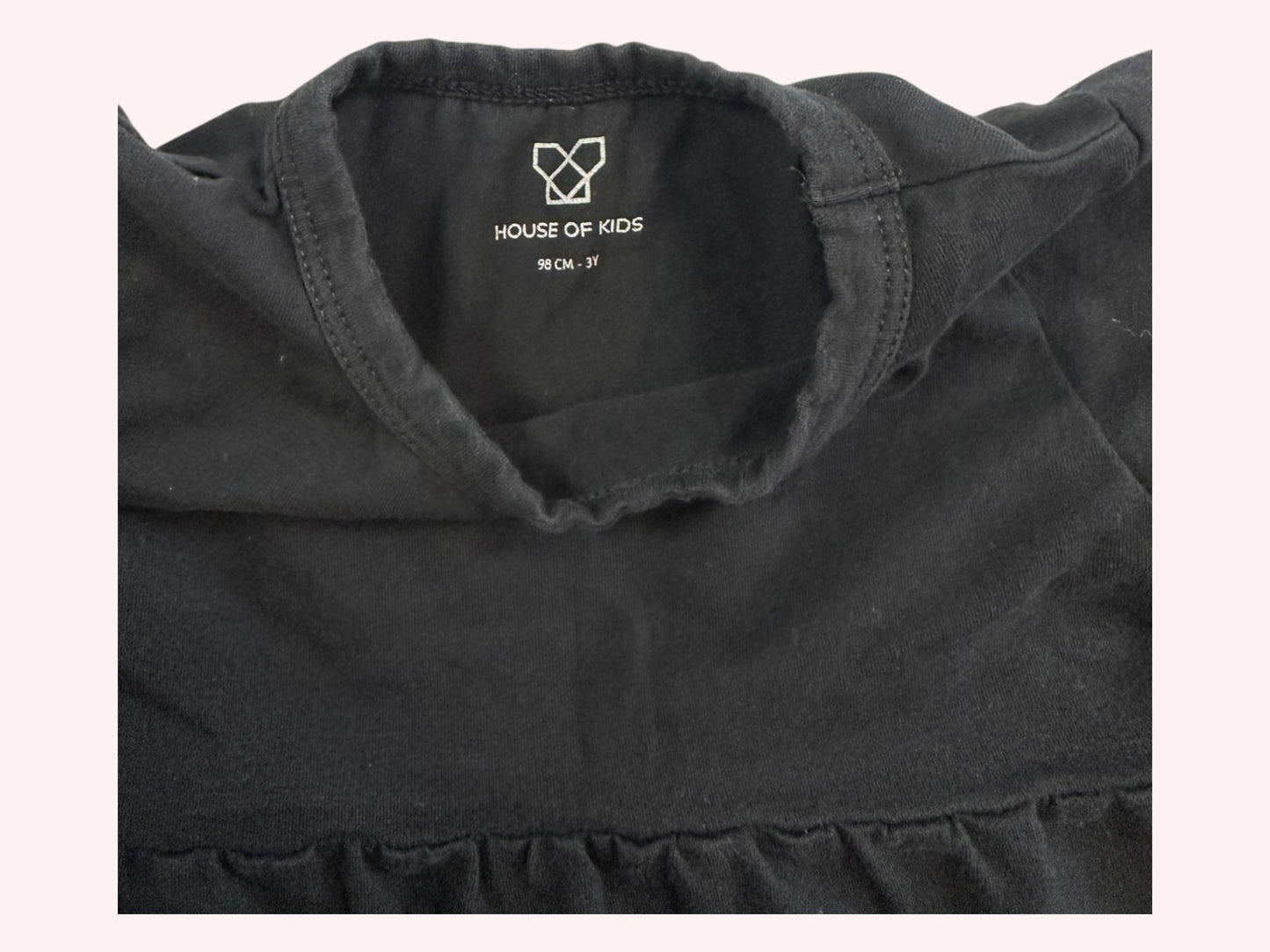 House of Kids T-Shirt Black