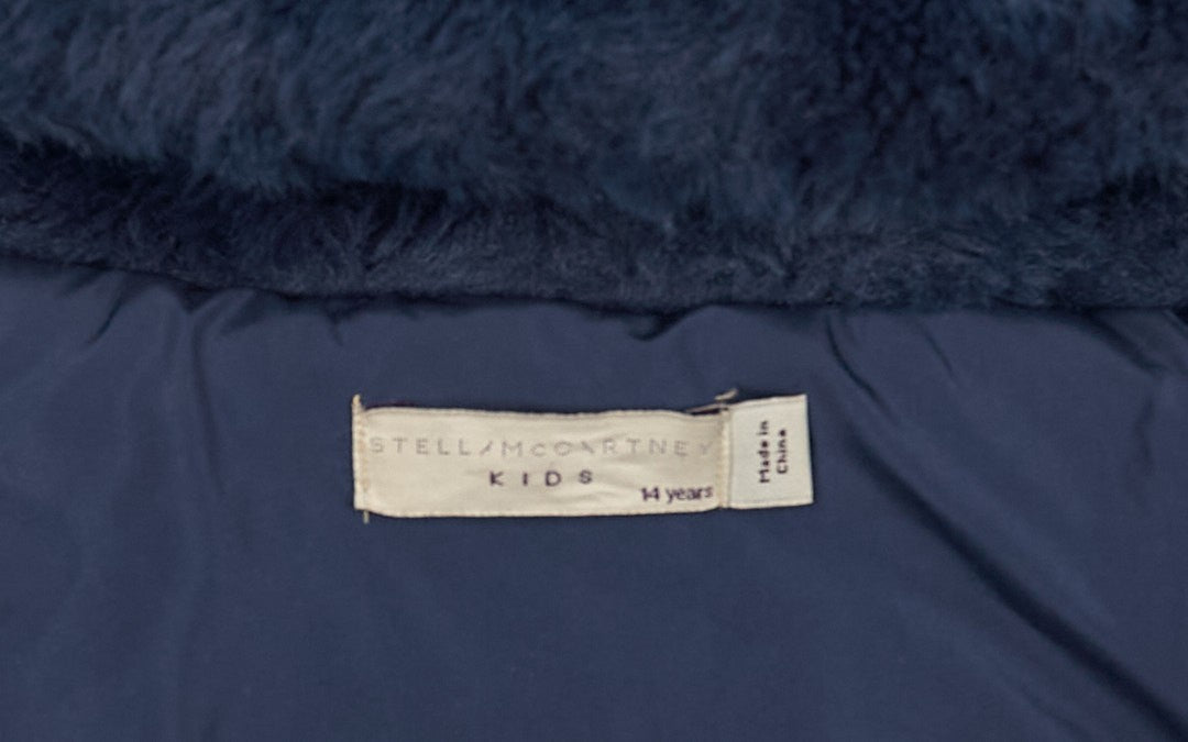 Stella McCartney Kids Winter Jacket Blue