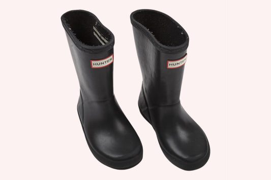 HUNTER Rain Boots Black