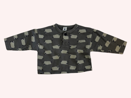 Petit Bateau Sweatshirt Grey