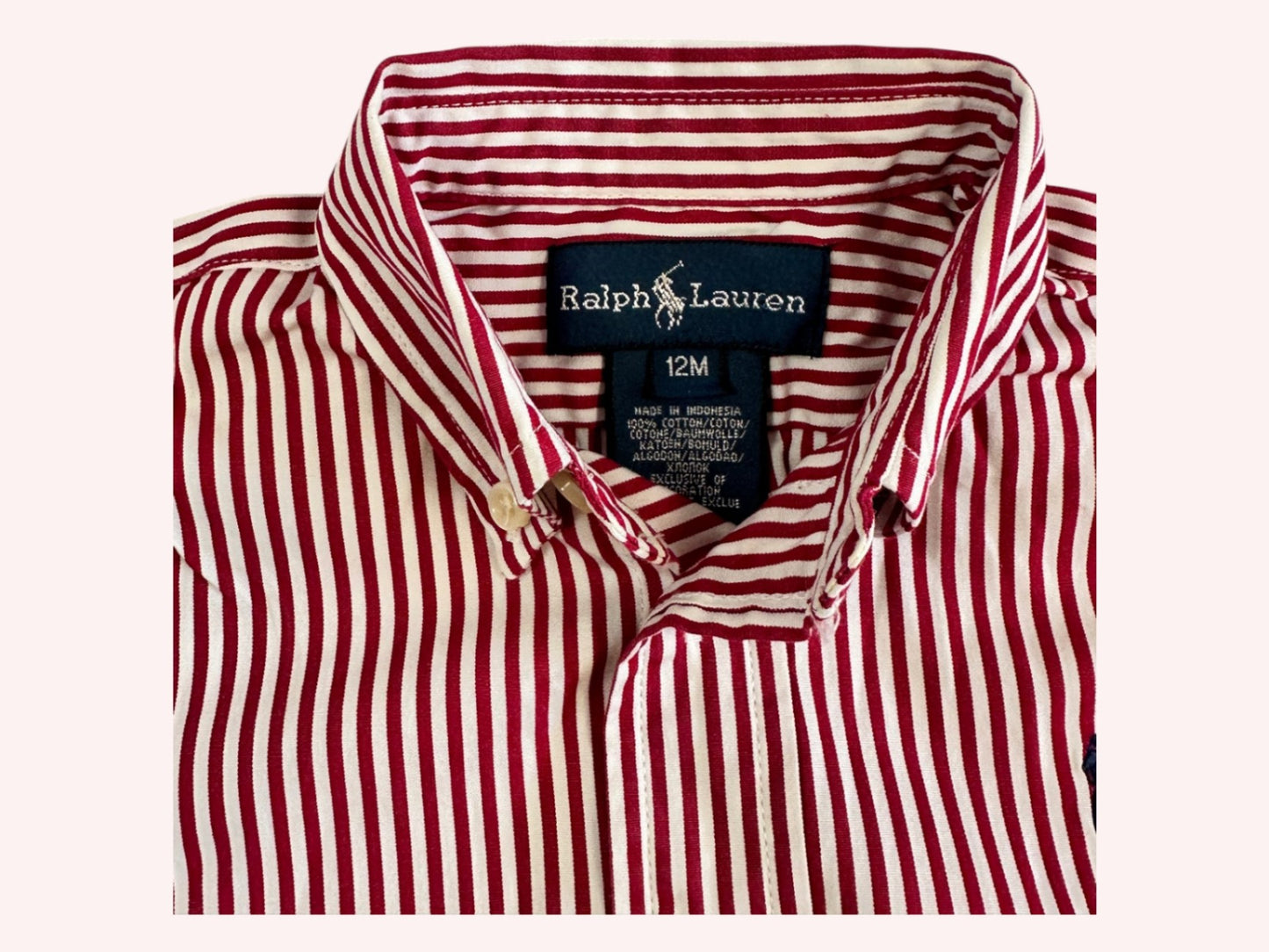 Polo Ralph Lauren Button Down Shirt Red