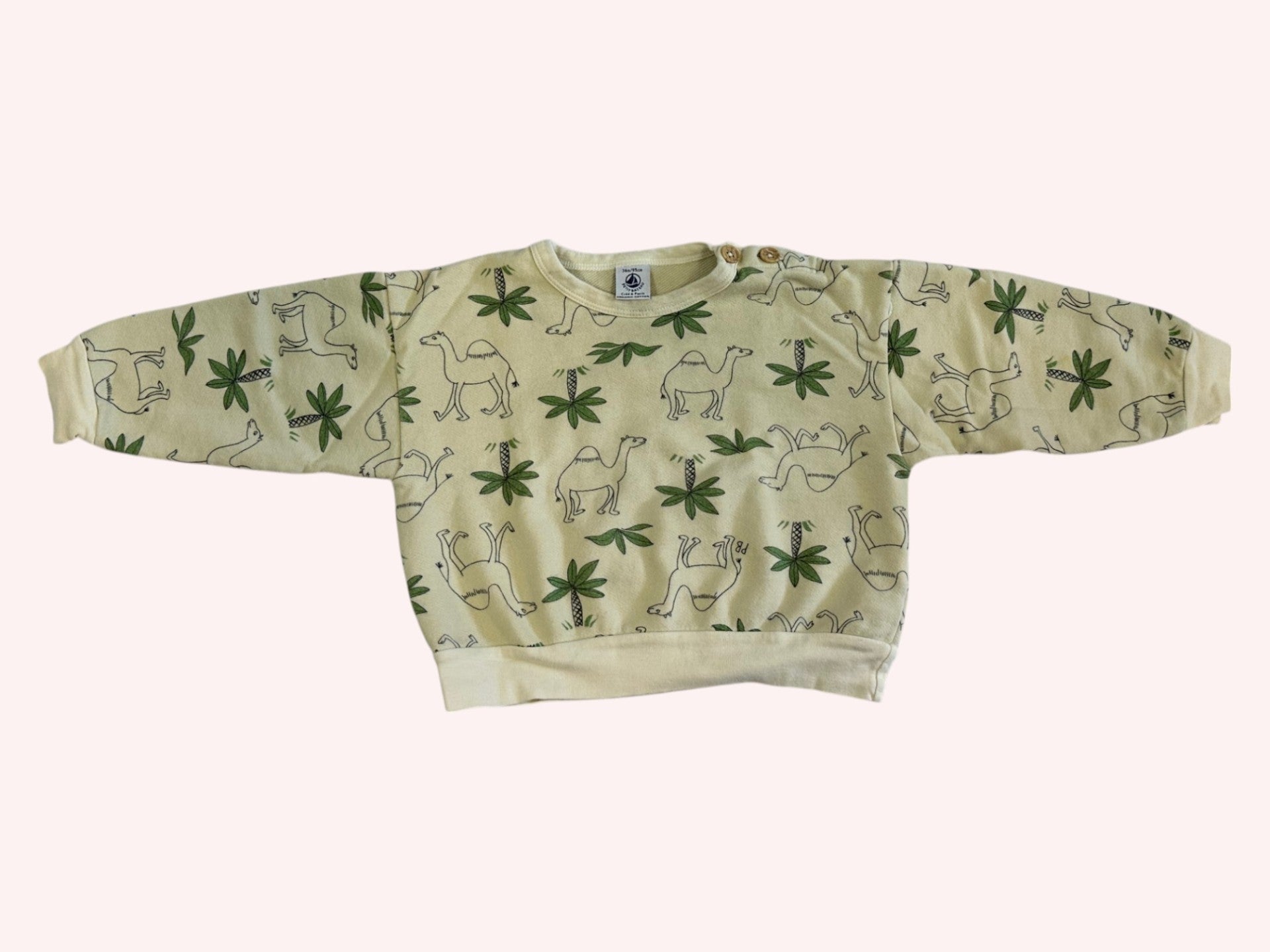 Petit Bateau Sweatshirt Yellow