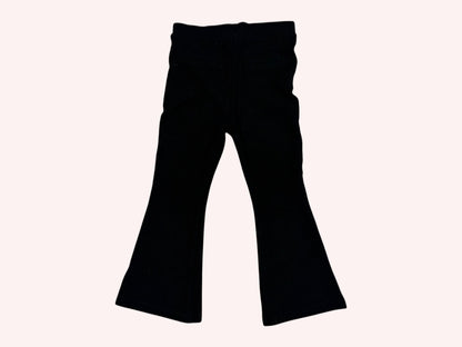 Zara Flared Trousers Black