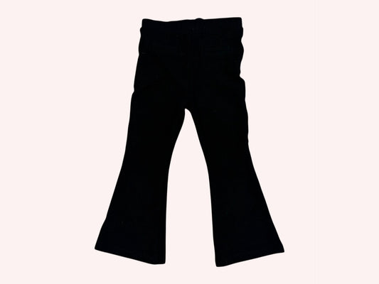 Zara Flared Trousers Black