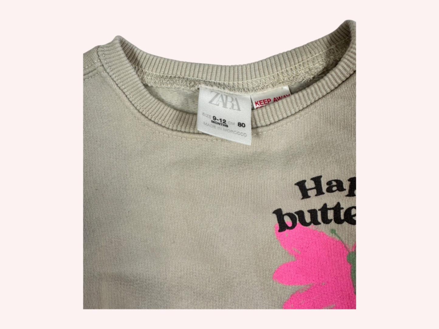 Zara Sweatshirt Beige