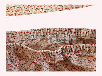 Bout'chou Dress with Bloomers Red