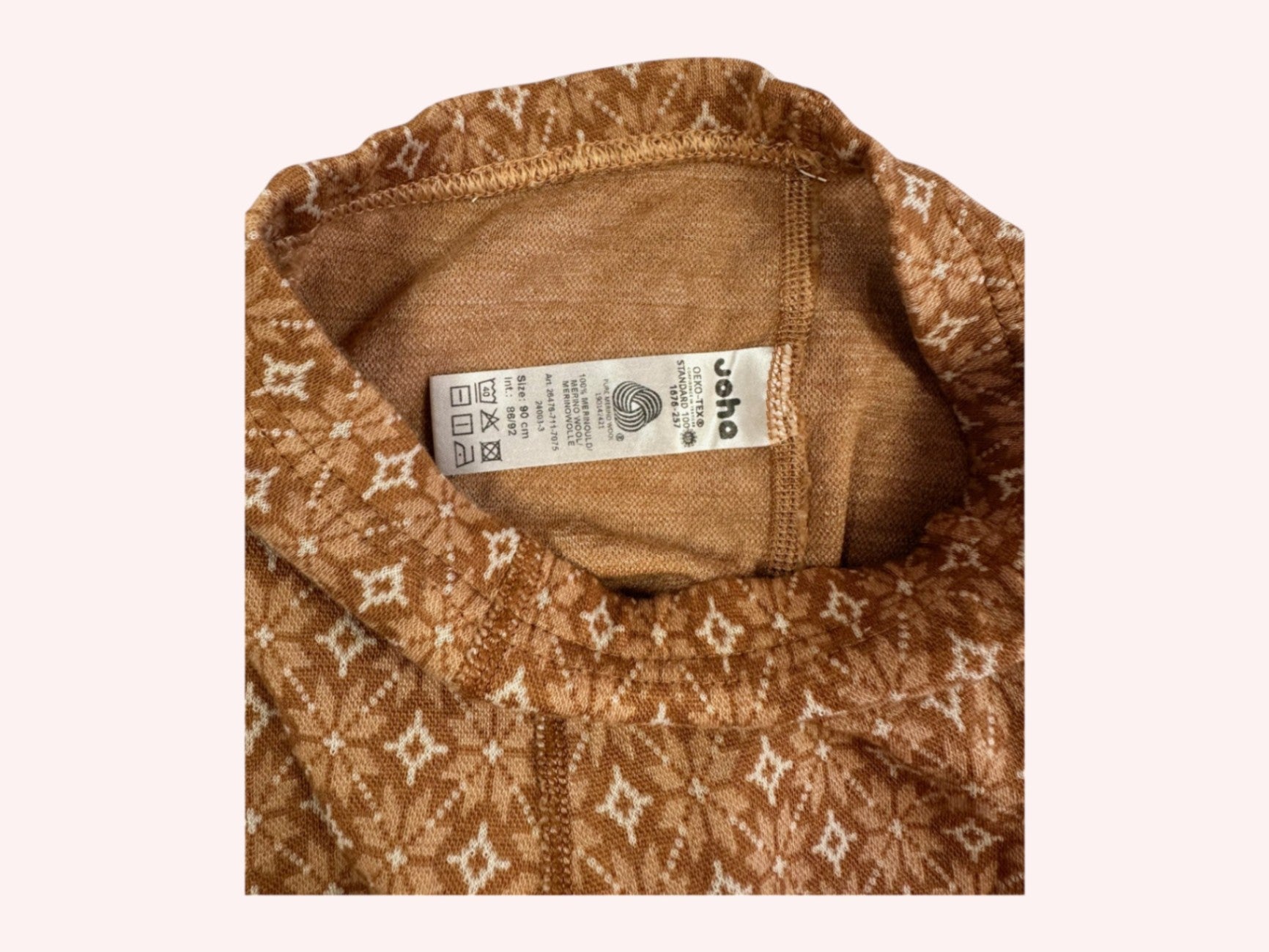 Joha Trousers Brown Merino