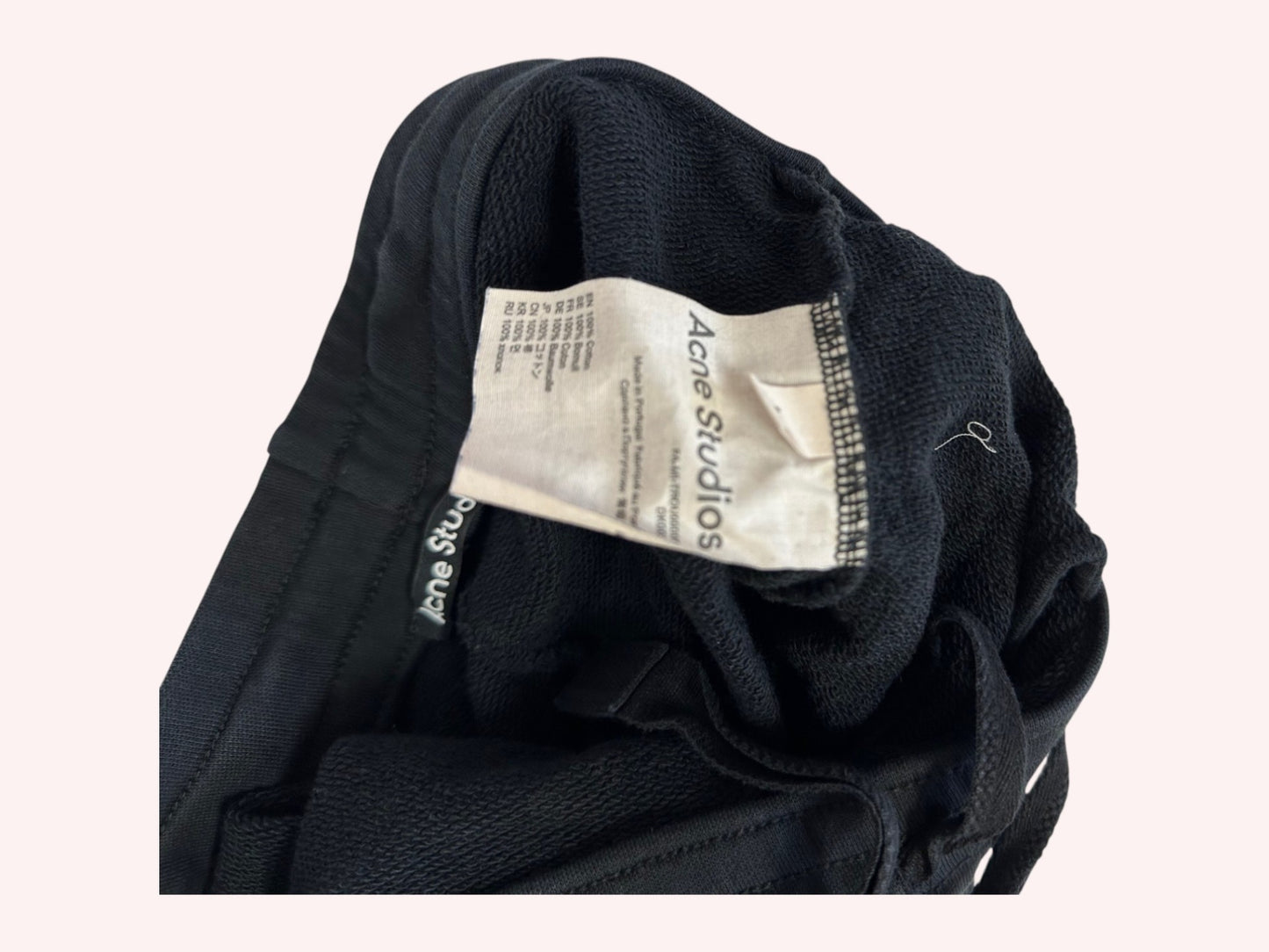 Acne Studios Sweatpants Black