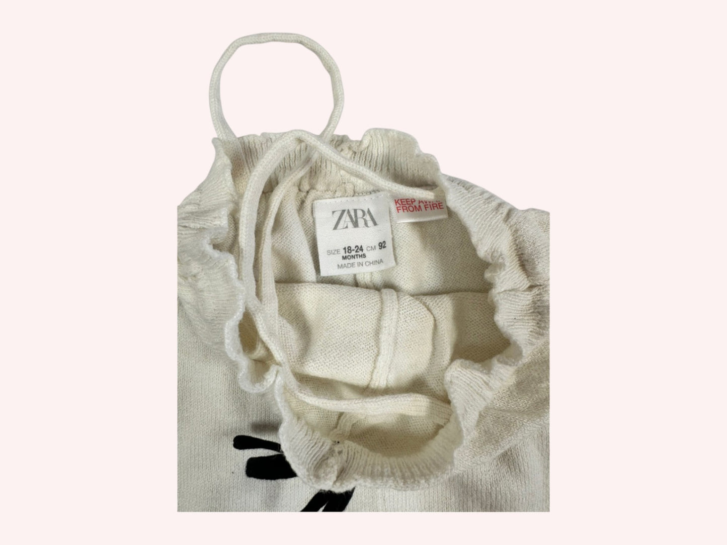 Zara Playsuit White