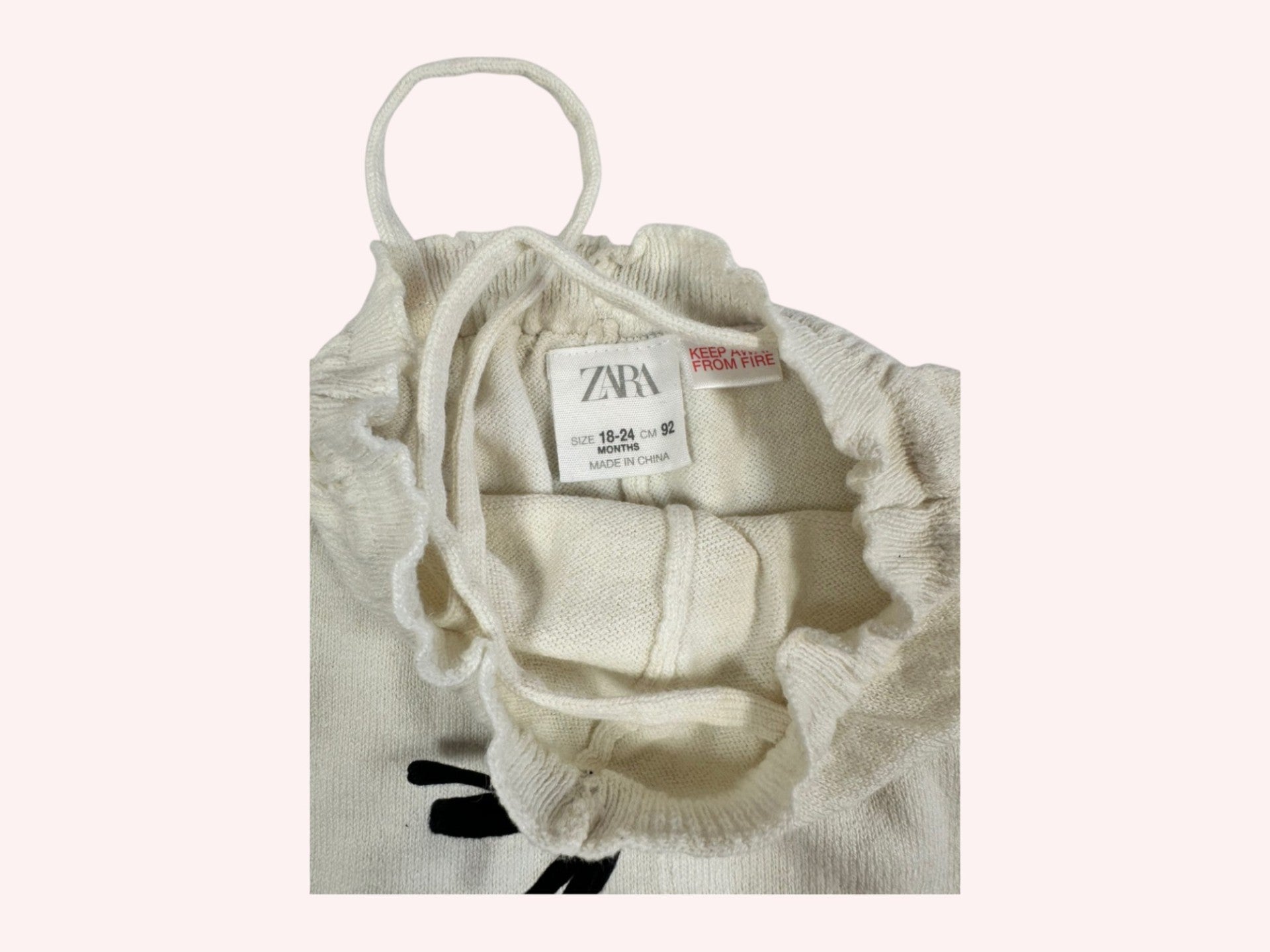 Zara Playsuit White