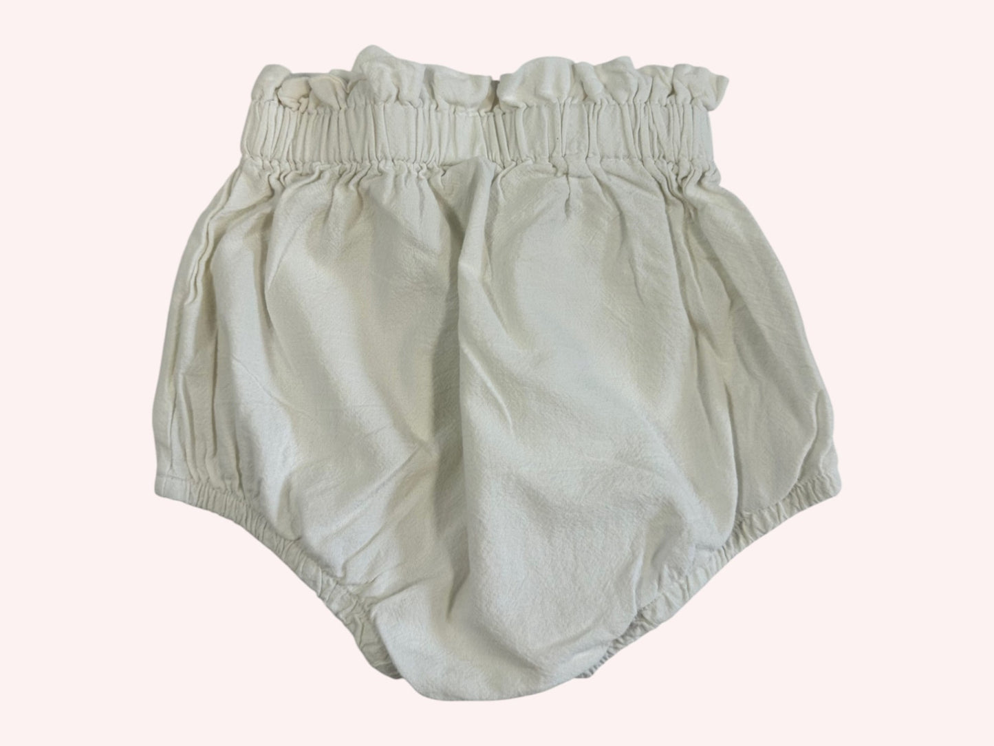 Baby Bloomers Cream with Bow
