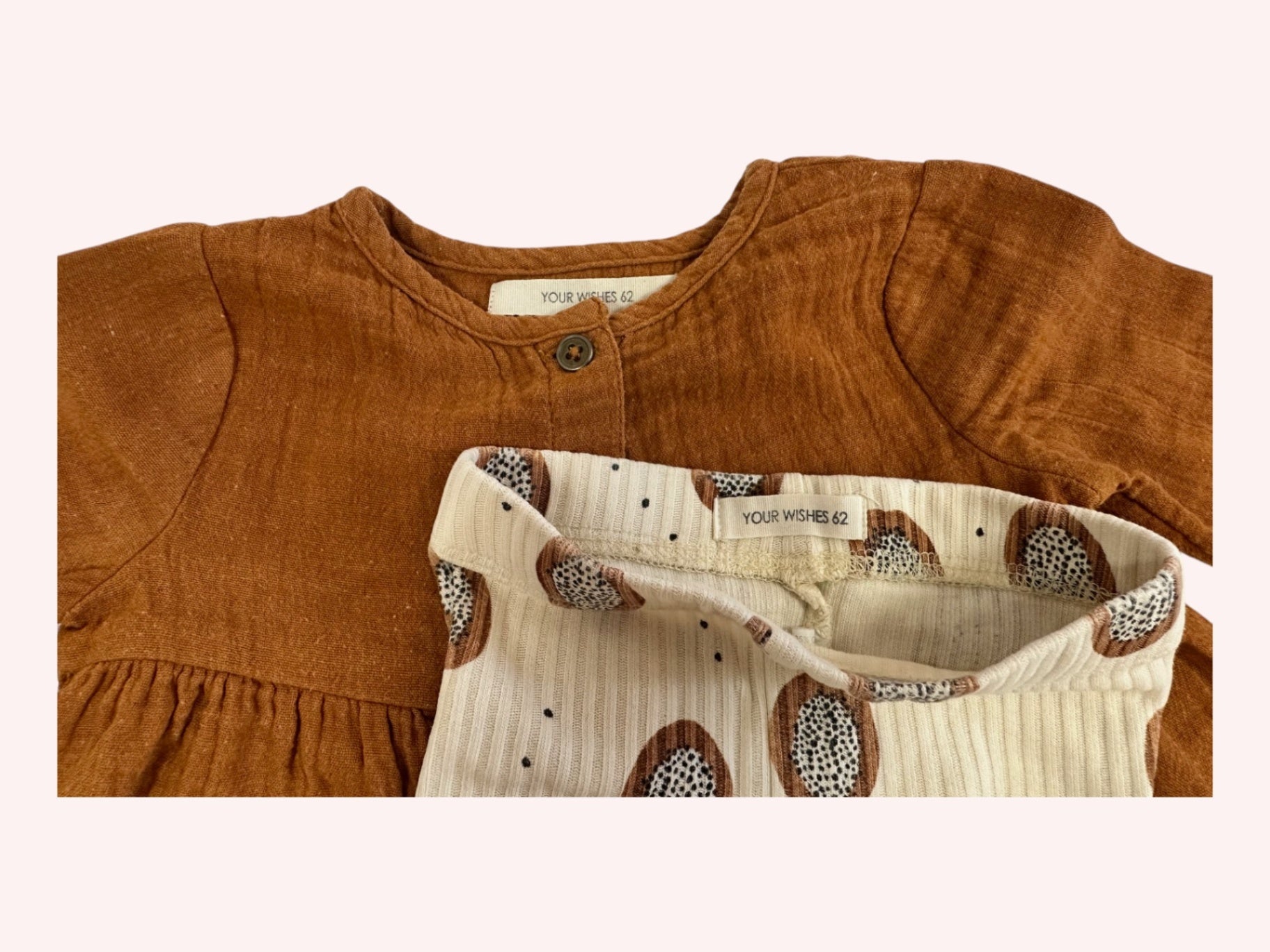 Your Wishes Sweet Blouse with Leggings