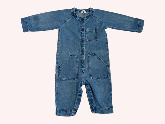 Arket Jumpsuit Blue Denim