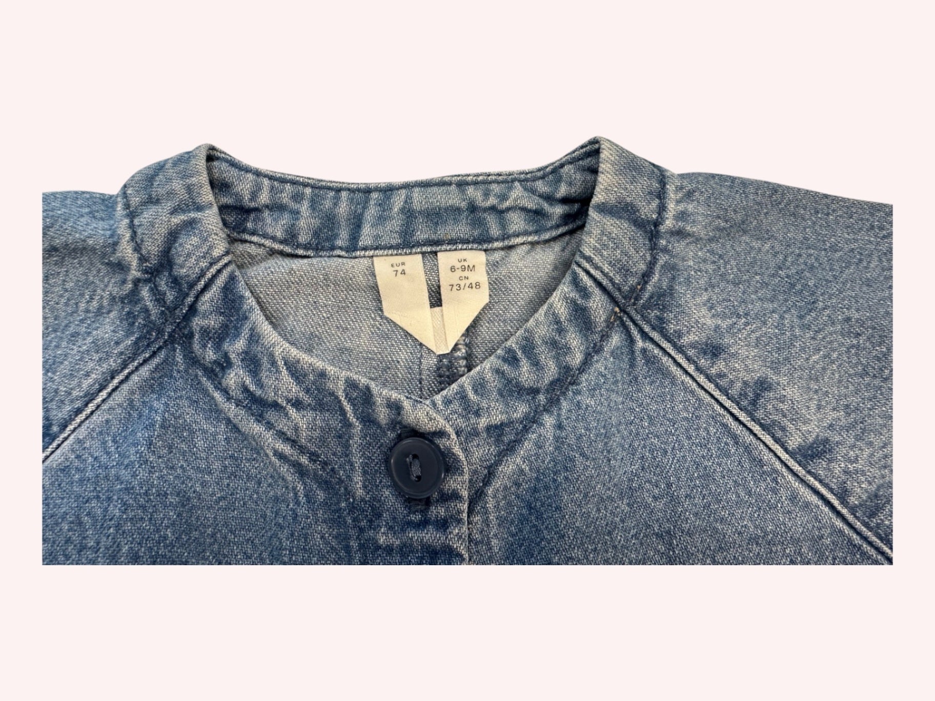 Arket Jumpsuit Blue Denim