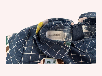 Filou & Friends Dress Blue