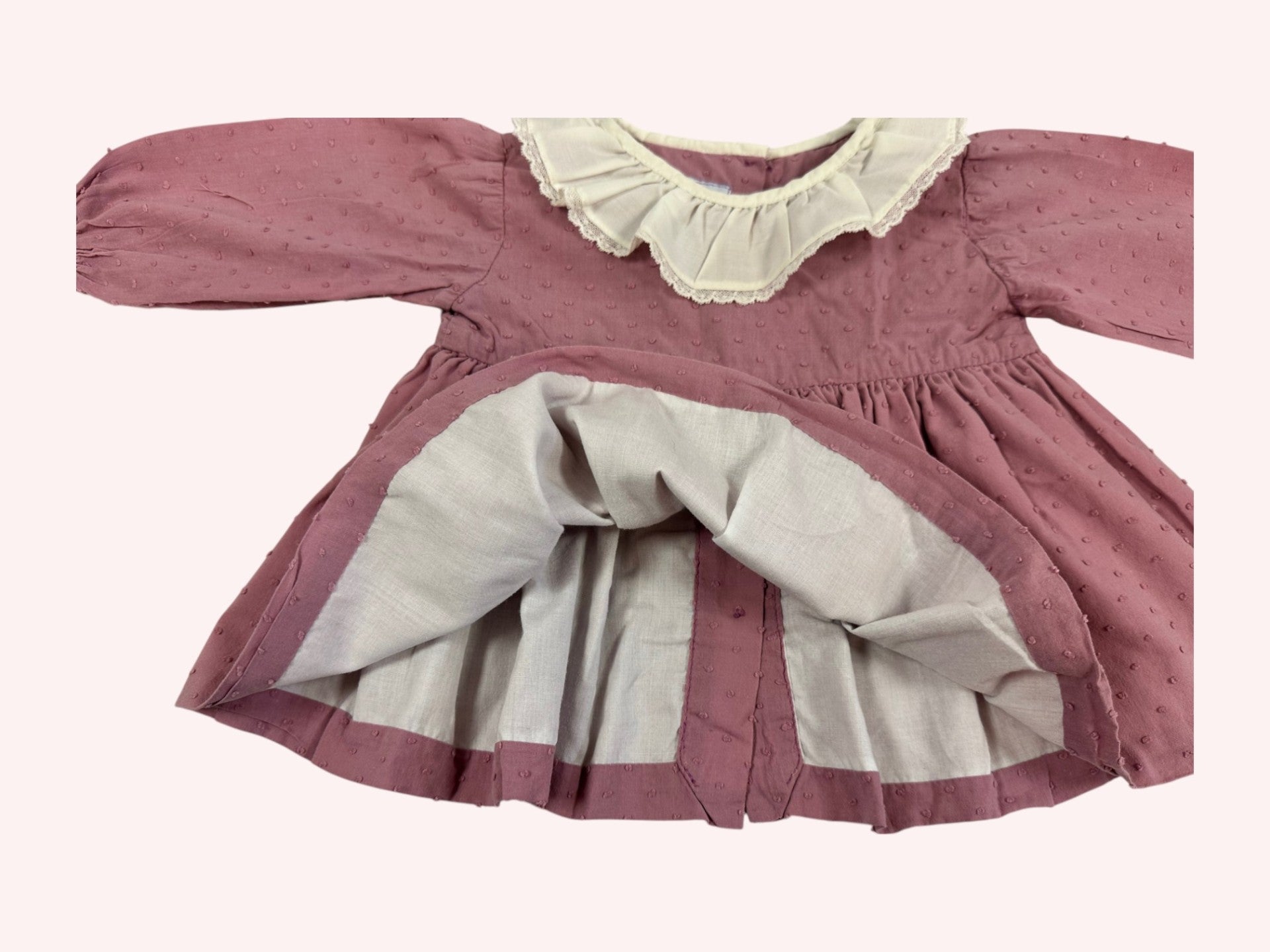 Camellie Boutique Dress With Bloomers Dusty Rose