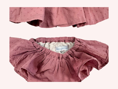 Camellie Boutique Dress With Bloomers Dusty Rose